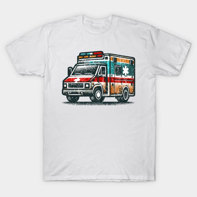 Ambulance T-Shirt by Vehicles-Art